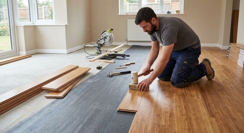Bamboo Flooring Installation in Frisco, TX