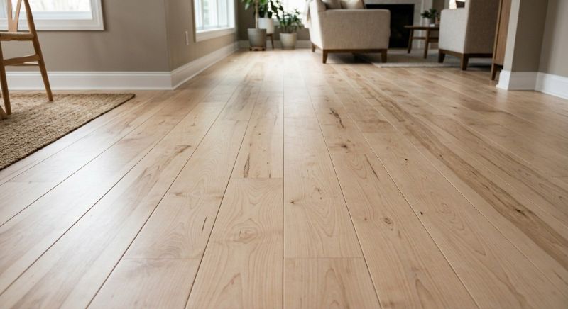 Birch Floor Installation in Frisco, TX