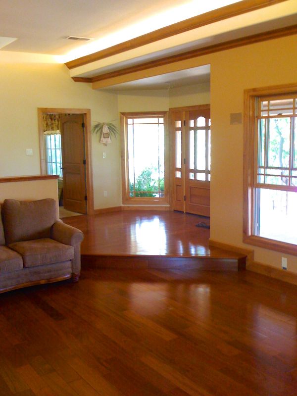 Cherry Floor Installation in Garland, TX