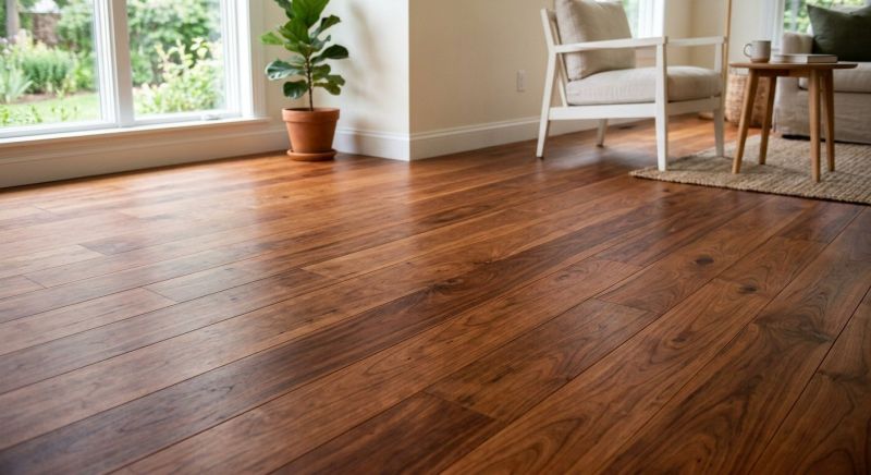 Cherry Floor Installation in Plano, TX