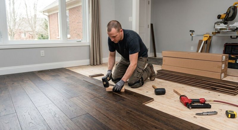 Hardwood Floor Installation in Collin County, TX