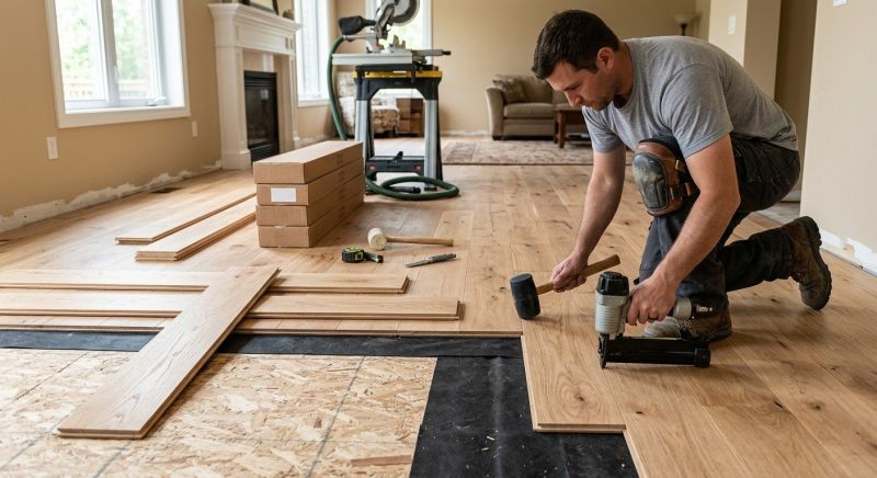 Hardwood Floor Installation in Coppell, TX