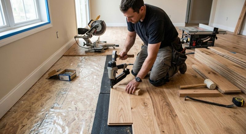 Hardwood Floor Installation in Coppell, TX
