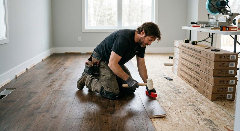 Hardwood Floor Installation in Gunter, TX