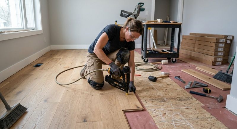 Hardwood Floor Installation in Princeton, TX