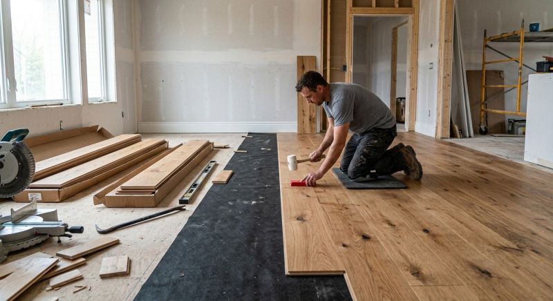 Hardwood Floor Renovation in Frisco, TX
