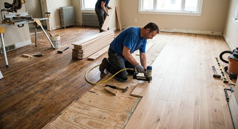 Hardwood Replacement in Coppell, TX