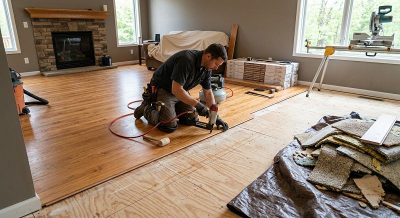 Hardwood Replacement in Gunter, TX