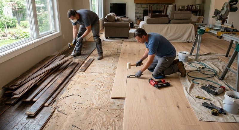 Hardwood Replacement in Nevada, TX