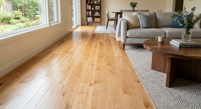 Maple Flooring Installation in Argyle, TX