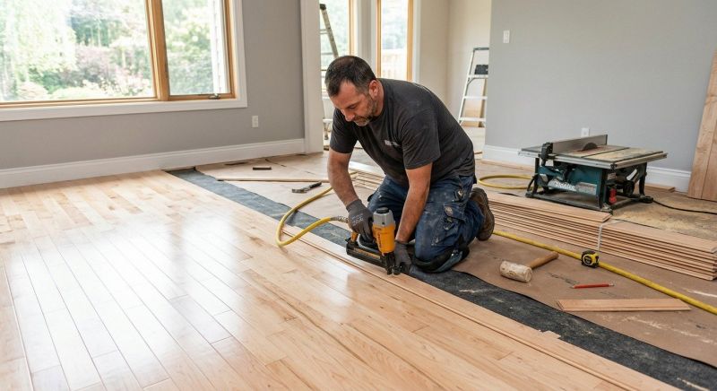Maple Flooring Installation in Grapevine, TX