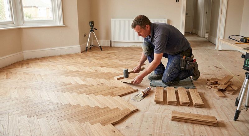 Parquet Flooring Installation in Frisco, TX