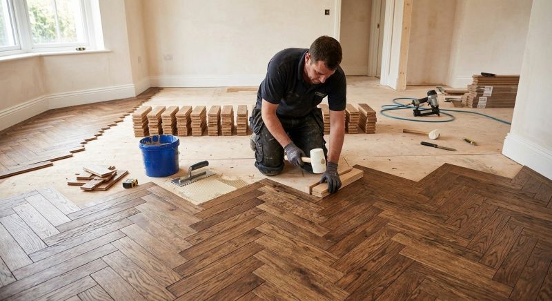 Parquet Flooring Installation in Frisco, TX