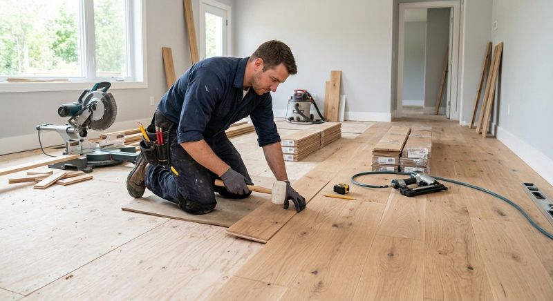 Teak Flooring Installation in Frisco, TX