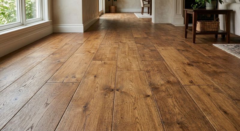 Wide Plank Floor Installation in Frisco, TX