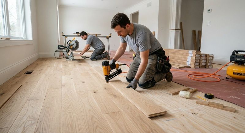 Wood Floor Replacement in Flower Mound, TX