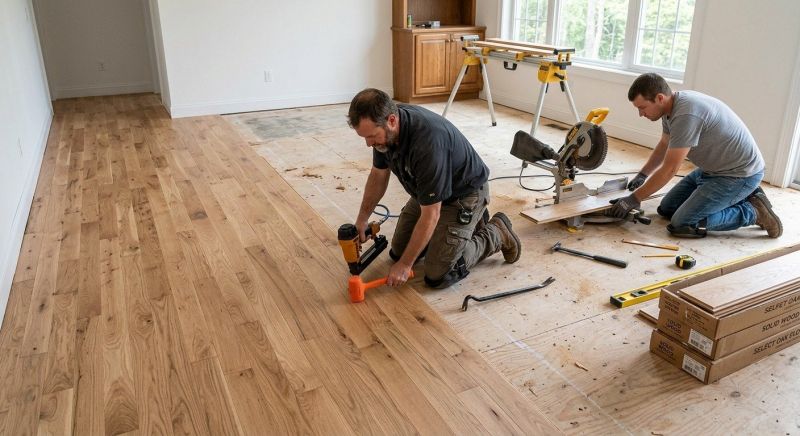 Wood Floor Replacement in Mckinney, TX
