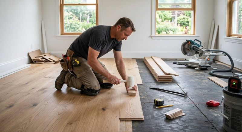Wood Flooring Installation in Carrollton, TX